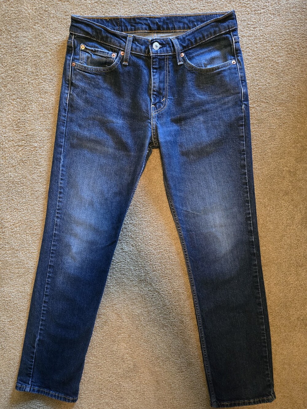 Men's Levis 511 1Dark Blue Jeans - Classic Denim